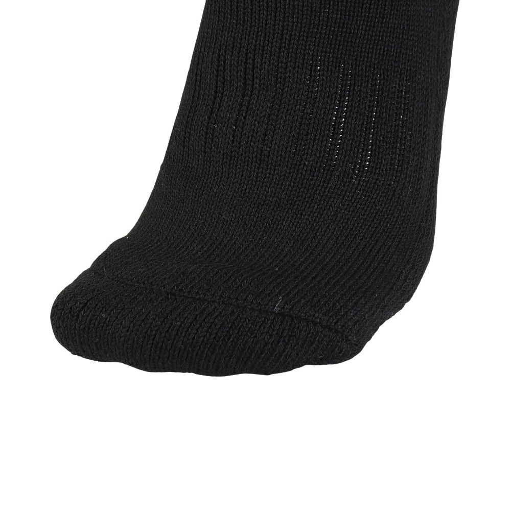 クー（Coo.）（レディース）1足組 クルー丈 ラインソックス 895Q4GSA0035 BLK