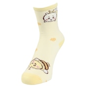 (レディース)ハチワレ うさぎ ハチ総柄 メッシュソックス 3197011-41