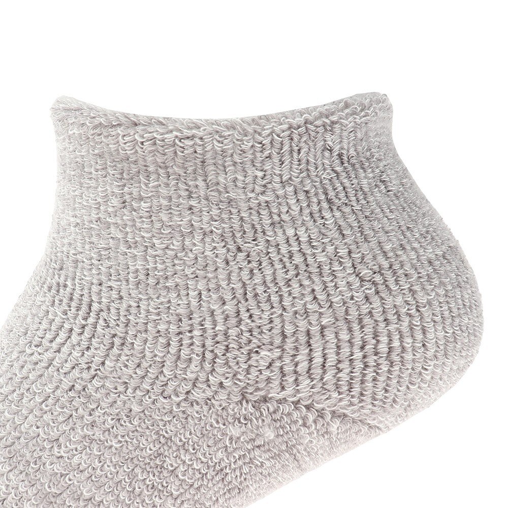 ノーブランド（NO BRAND）（レディース）ショートソックス 超厚地パイル1足組 895NN2OK0420 GRY 22～25cm