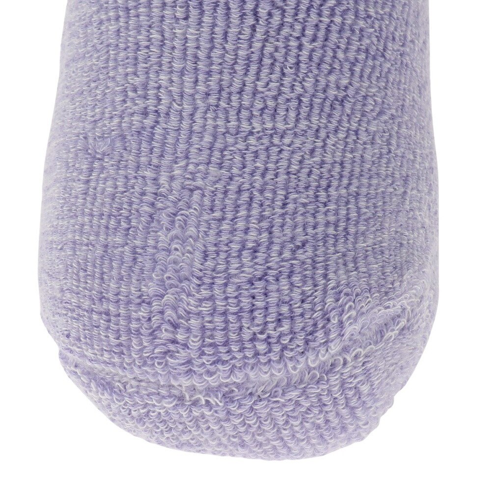 ノーブランド（NO BRAND）（レディース）ショートソックス 超厚地パイル1足組 895NN2OK0420 PUR 22～25cm