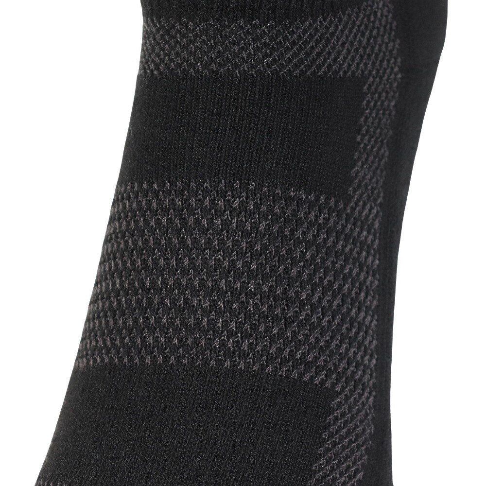 クー（Coo.）（レディース）ハイバソックス 895Q3OK0132 BLK