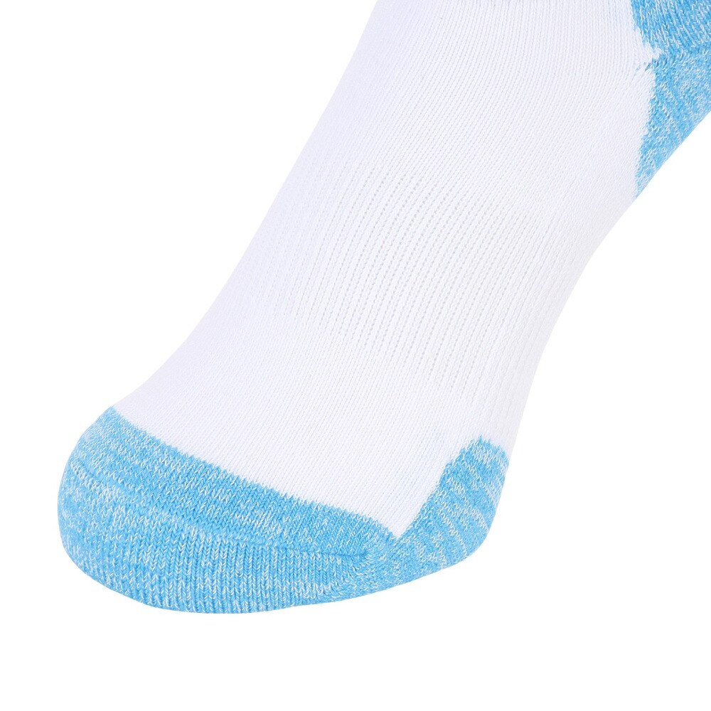 クー（Coo.）（レディース）ハイバソックス WHT-BU 895Q3OK0134 BLU