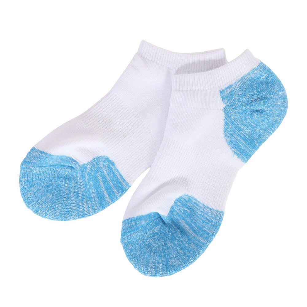 クー（Coo.）（レディース）ハイバソックス WHT-BU 895Q3OK0134 BLU