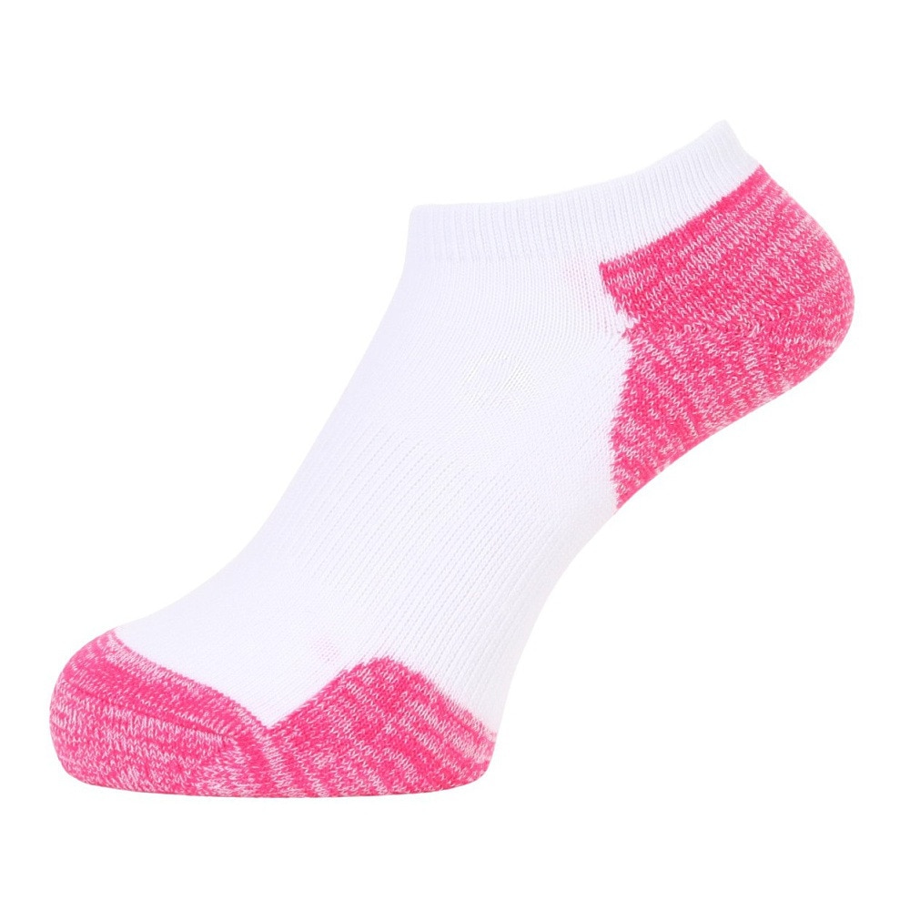 クー（Coo.）（レディース）ハイバソックス WHT-PK 895Q3OK0135 PNK