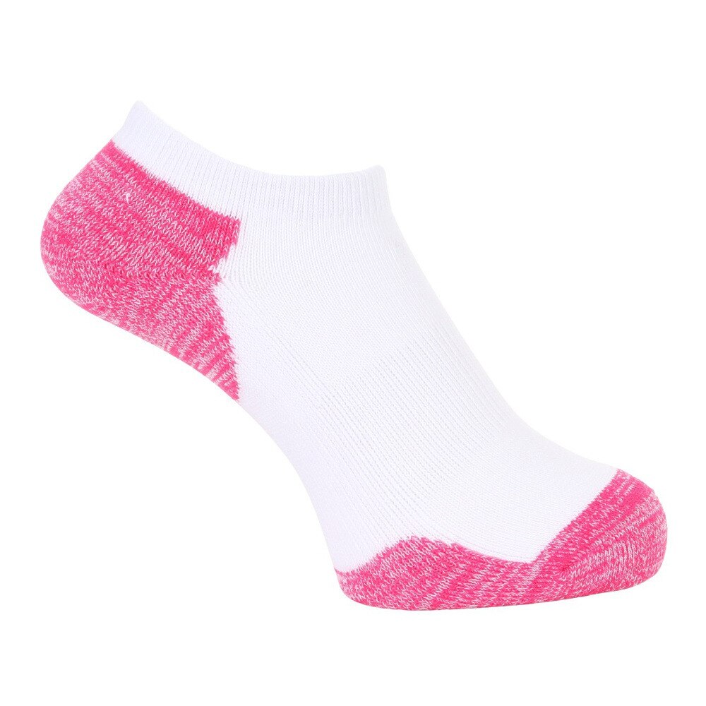 クー（Coo.）（レディース）ハイバソックス WHT-PK 895Q3OK0135 PNK