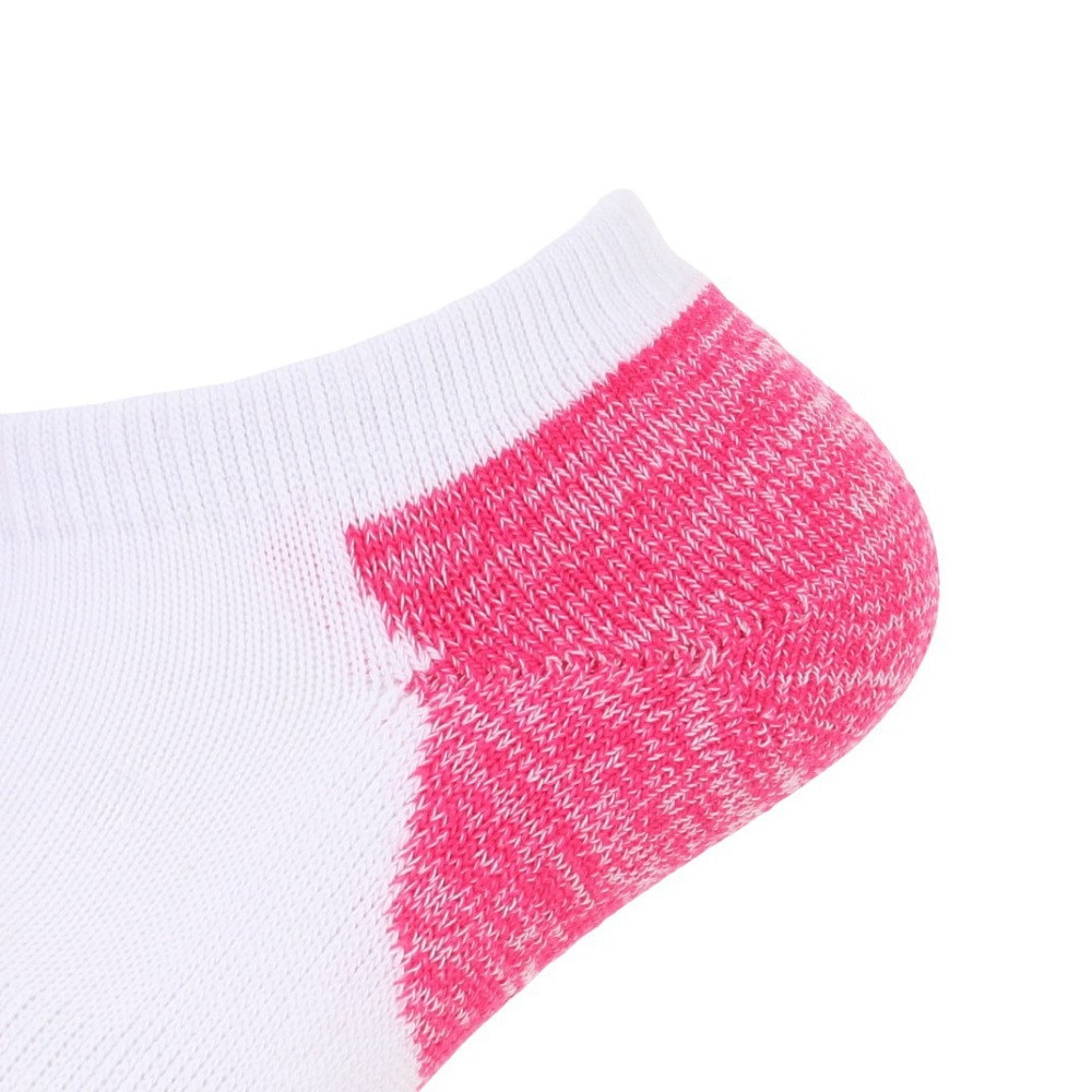 クー（Coo.）（レディース）ハイバソックス WHT-PK 895Q3OK0135 PNK