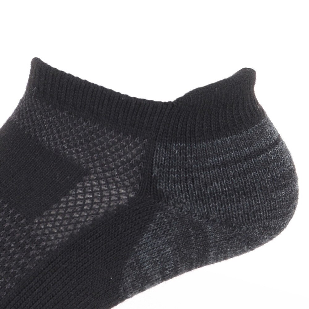 クー（Coo.）（レディース）ハイバソックス 895Q3OK0136 BLK