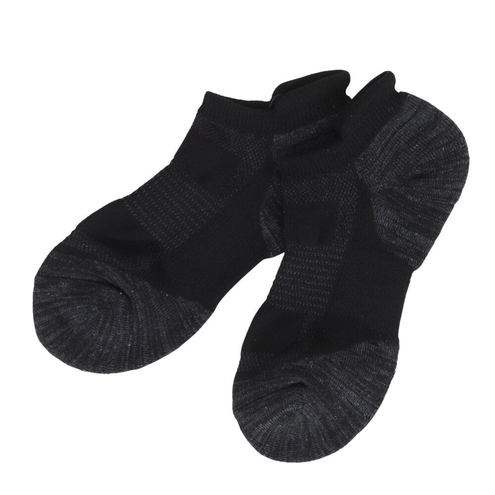 クー（Coo.）（レディース）ハイバソックス 895Q3OK0136 BLK