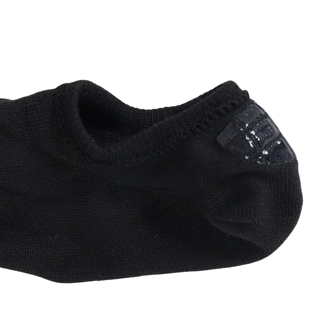 クー（Coo.）（レディース）スニイン スニーカーインソックス 1足組 BLK 895CO4GSA0040