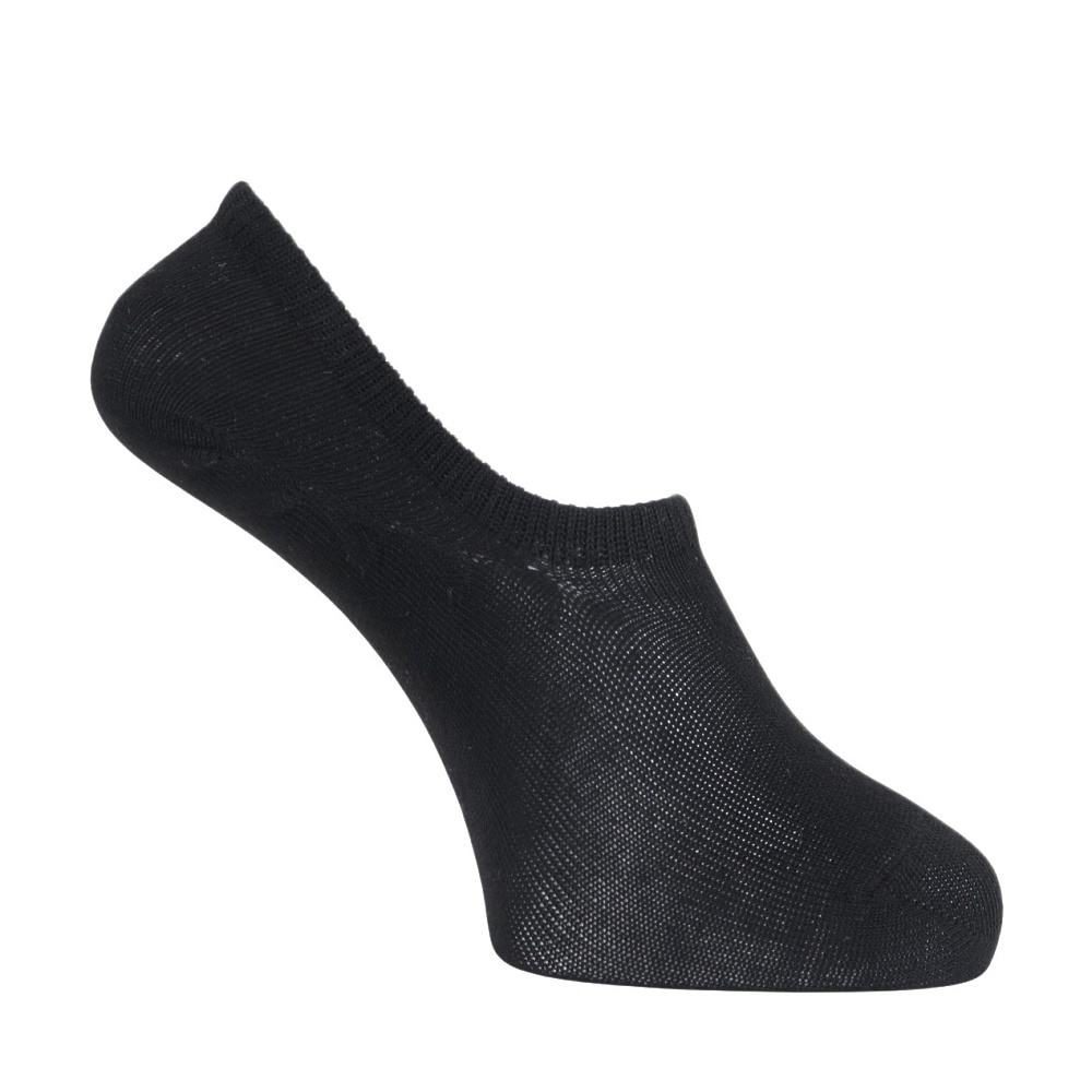 クー（Coo.）（レディース）スニイン スニーカーインソックス 1足組 BLK 895CO4GSA0040