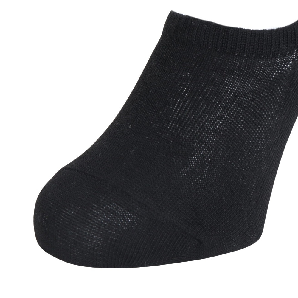 クー（Coo.）（レディース）スニイン スニーカーインソックス 1足組 BLK 895CO4GSA0040