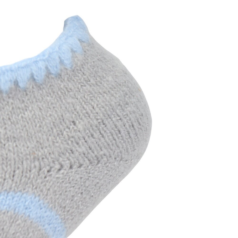 福助（レディース）ルームソックス WARM HOME シマエナガカバー ショート丈 2262-10M GRY グレー 23cm