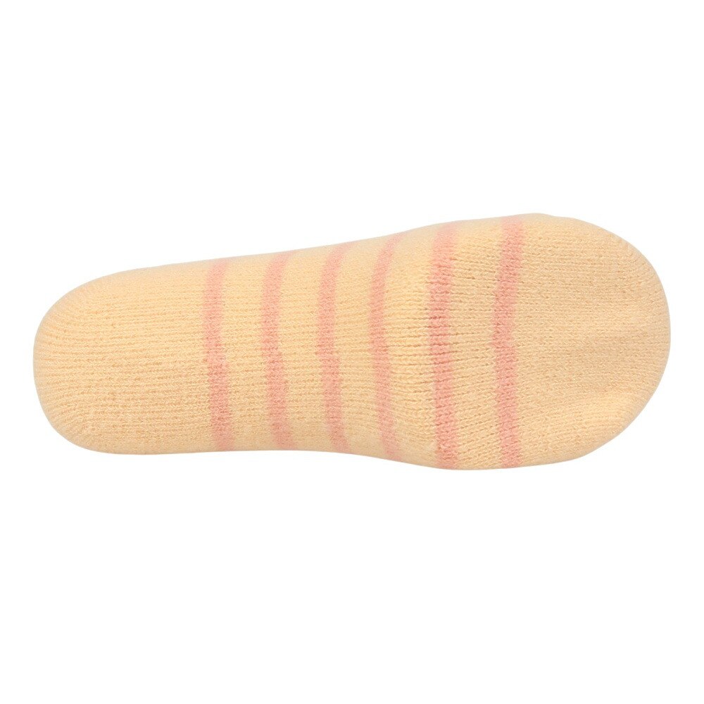 福助（レディース）ルームソックス WARM HOME シマエナガカバー ショート丈 2262-10M ORG オレンジ 23cm