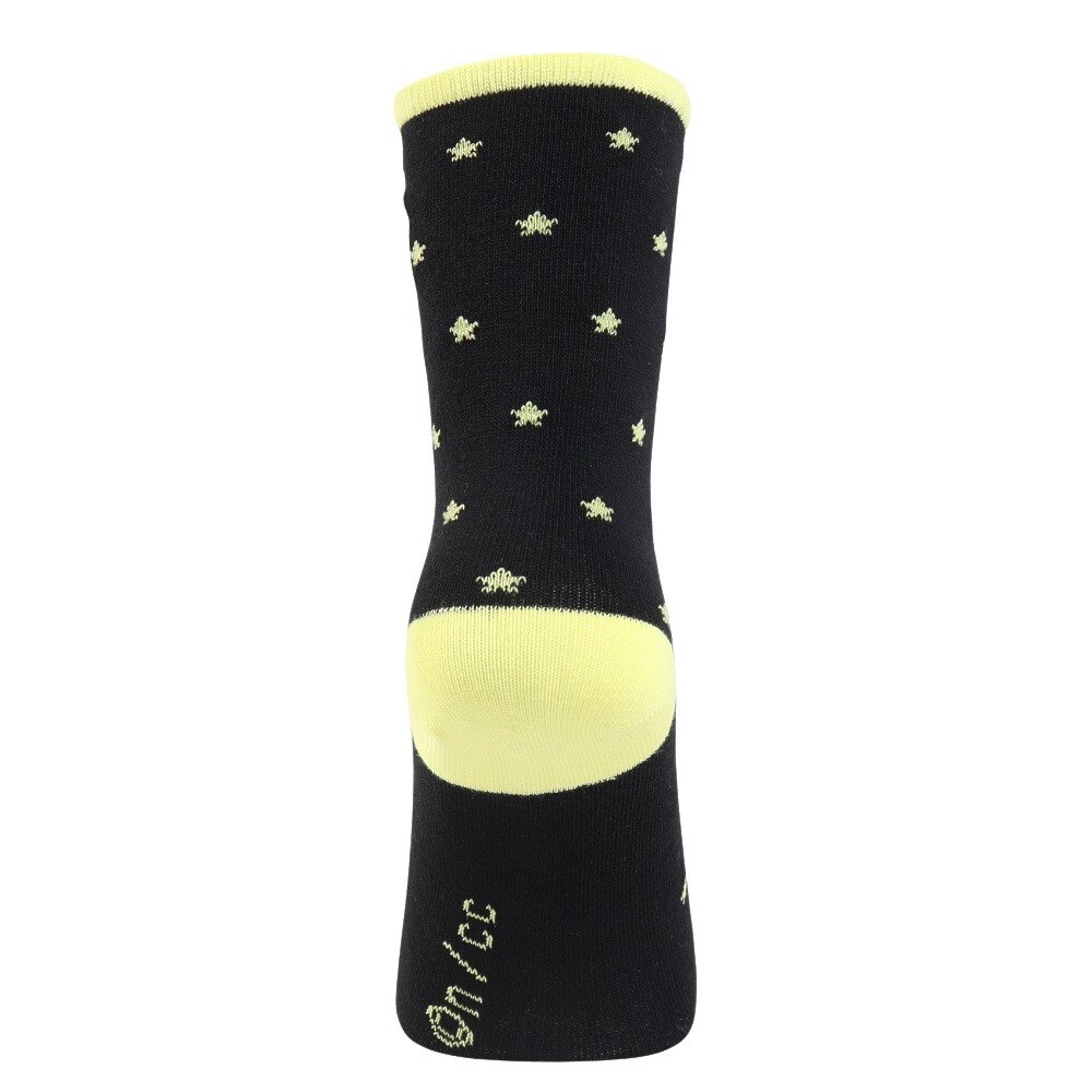 ちいかわ（レディース）靴下 クルー丈 星柄ソックス 黒 22-24cm 3197052 うさぎ ソックス クルーソックス カジュアル キャラクター