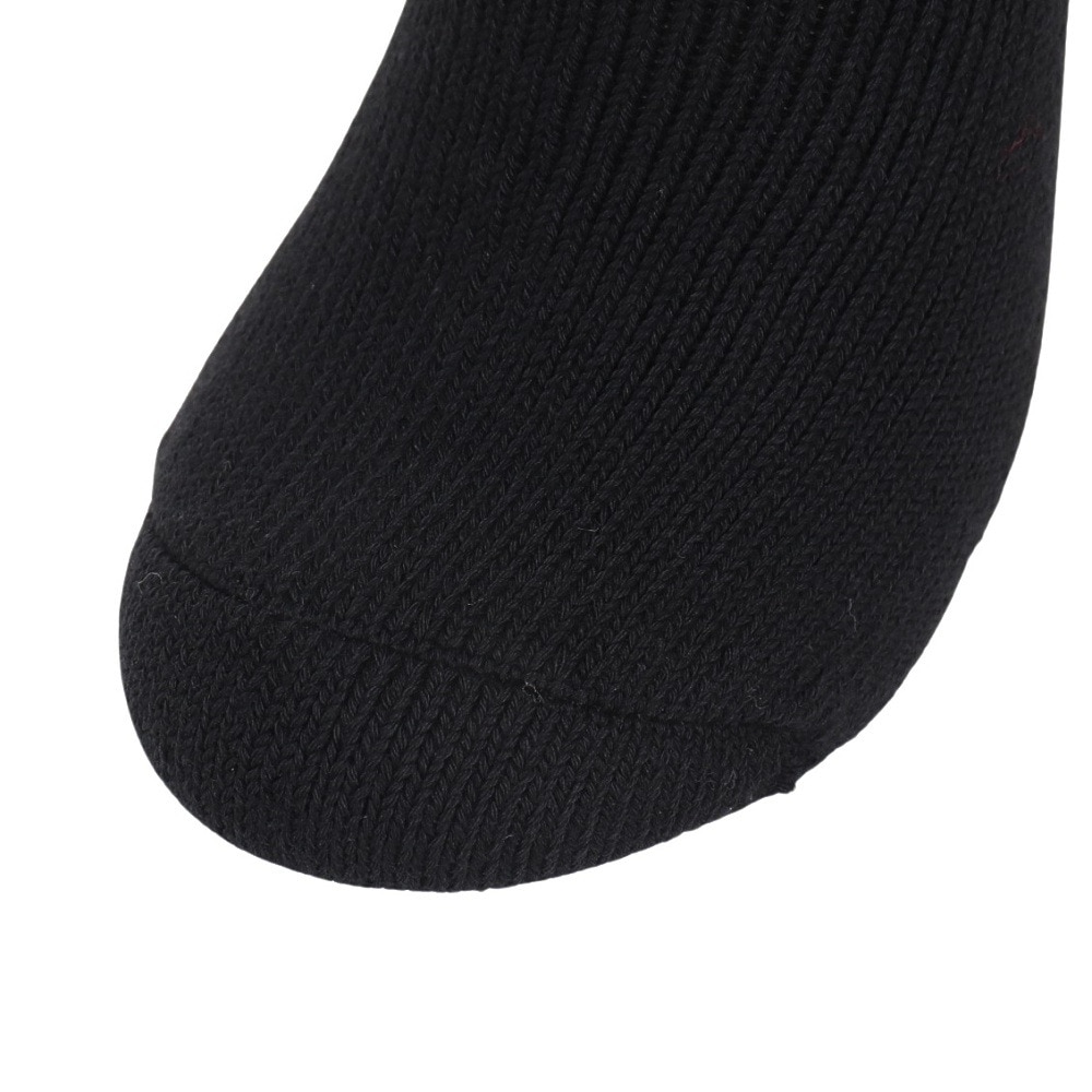 クー（Coo.）（レディース）厚地あったかロングパイル靴下 895Q3OK0266 BLK