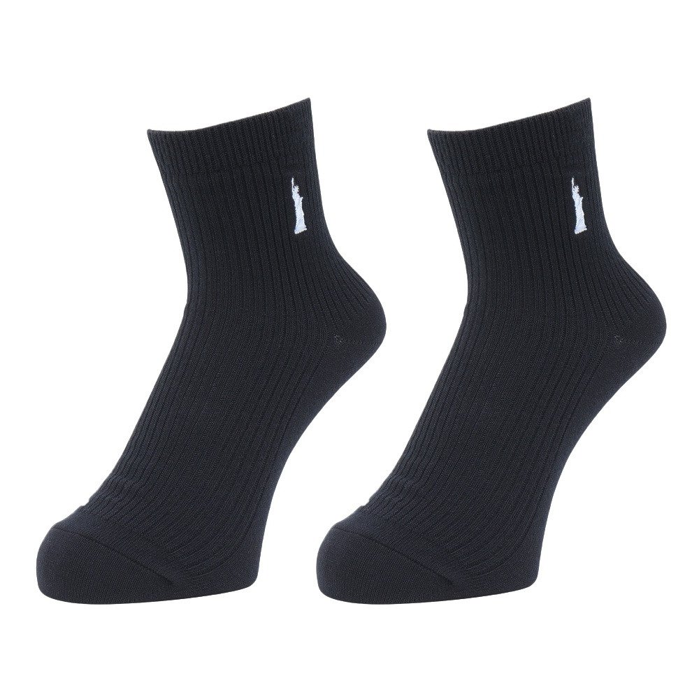 助野（SUKENO）（レディース）イーストボーイ 13cm丈 ワンポイント 紺