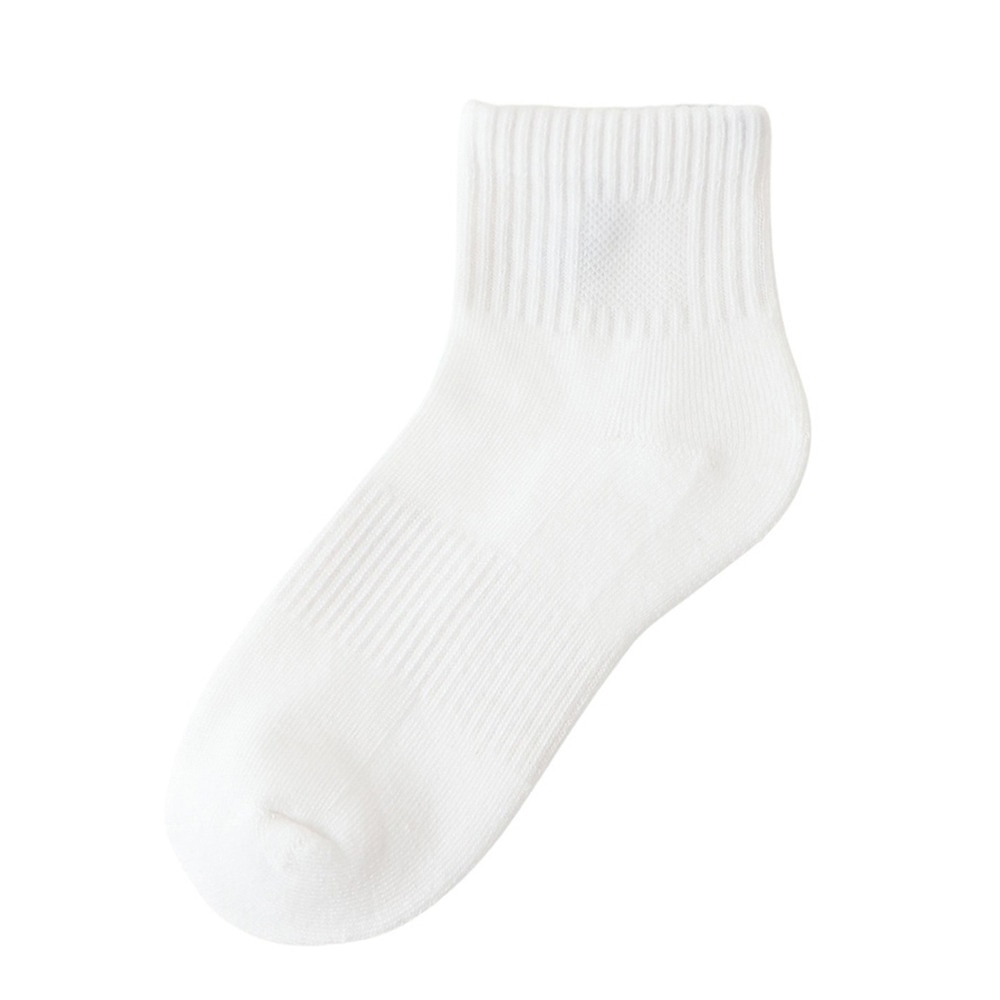 アバクロンビー&フィッチ（Abercrombie & Fitch）（キッズ）靴下 AFHN ANKLE ソックス 6足組 白 18-23cm B3FA04-BA7 子供用 アンクル丈 6足セット