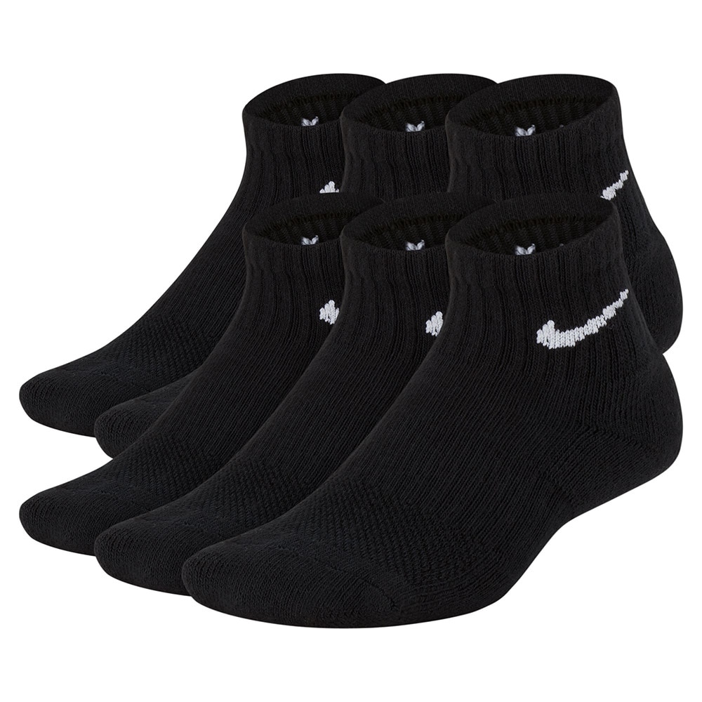 ナイキ（NIKE）（キッズ）キッズ エブリデイ クッションド アンクル ソックス 6足組 SX6912-010