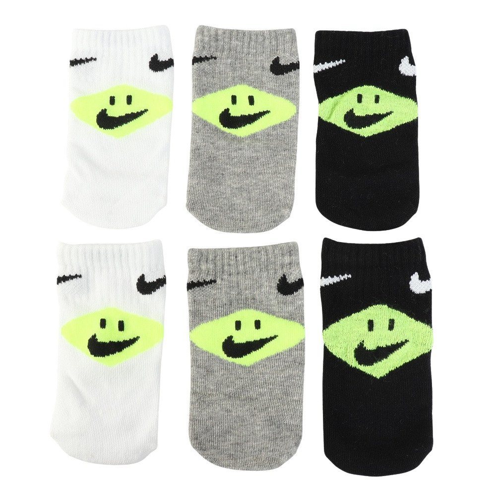 ナイキ（NIKE）（キッズ）ジュニア INF アンクルソックス 6足組 NN1326