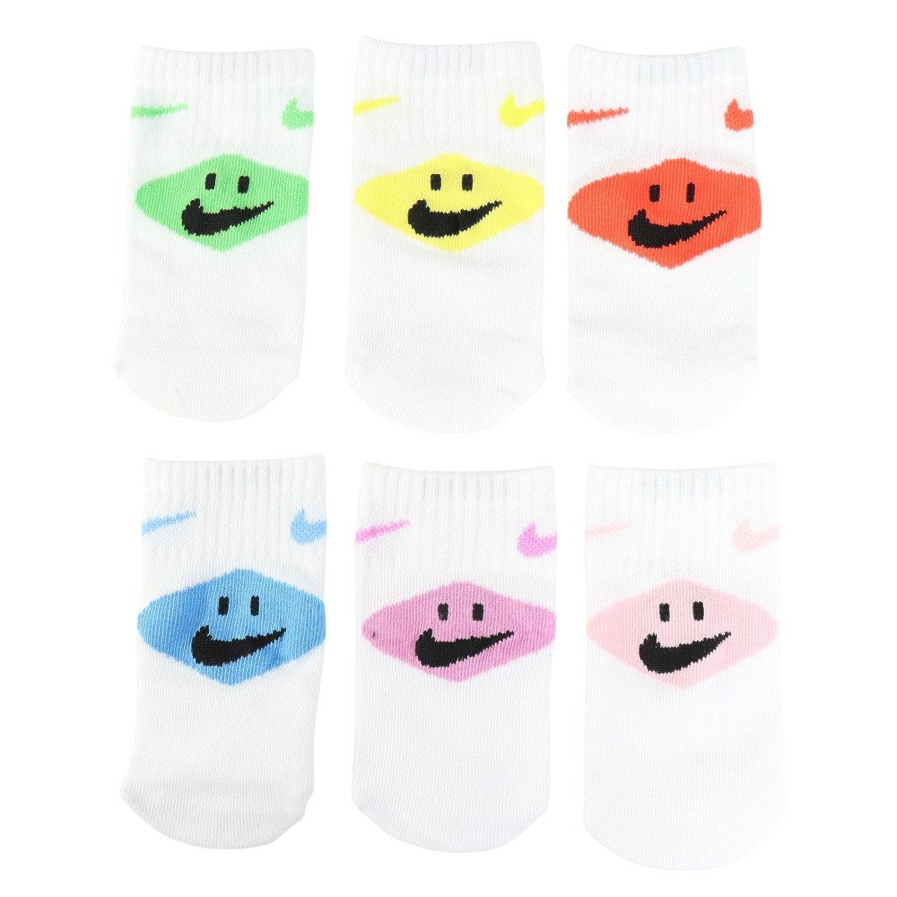 ナイキ（NIKE）（キッズ）ジュニア INF アンクルソックス 6足組 NN1326