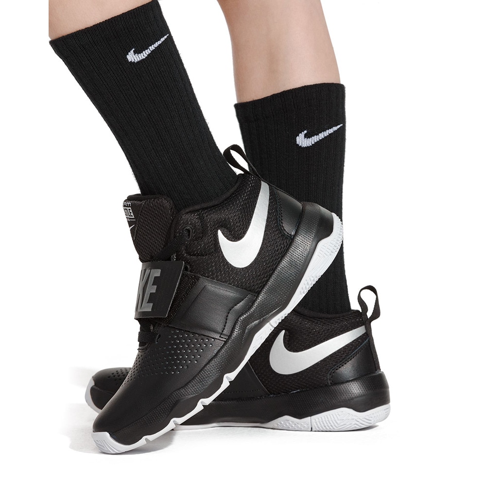 ナイキ（NIKE）（キッズ）キッズ エブリデイ クッションド クルー ソックス 6足組 SX6910-010