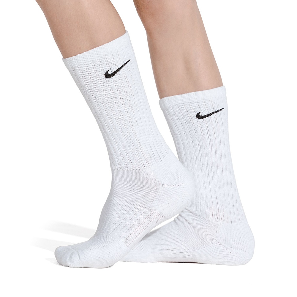 ナイキ（NIKE）（キッズ）キッズ エブリデイ クッションド クルー ソックス 6足組 SX6910-100