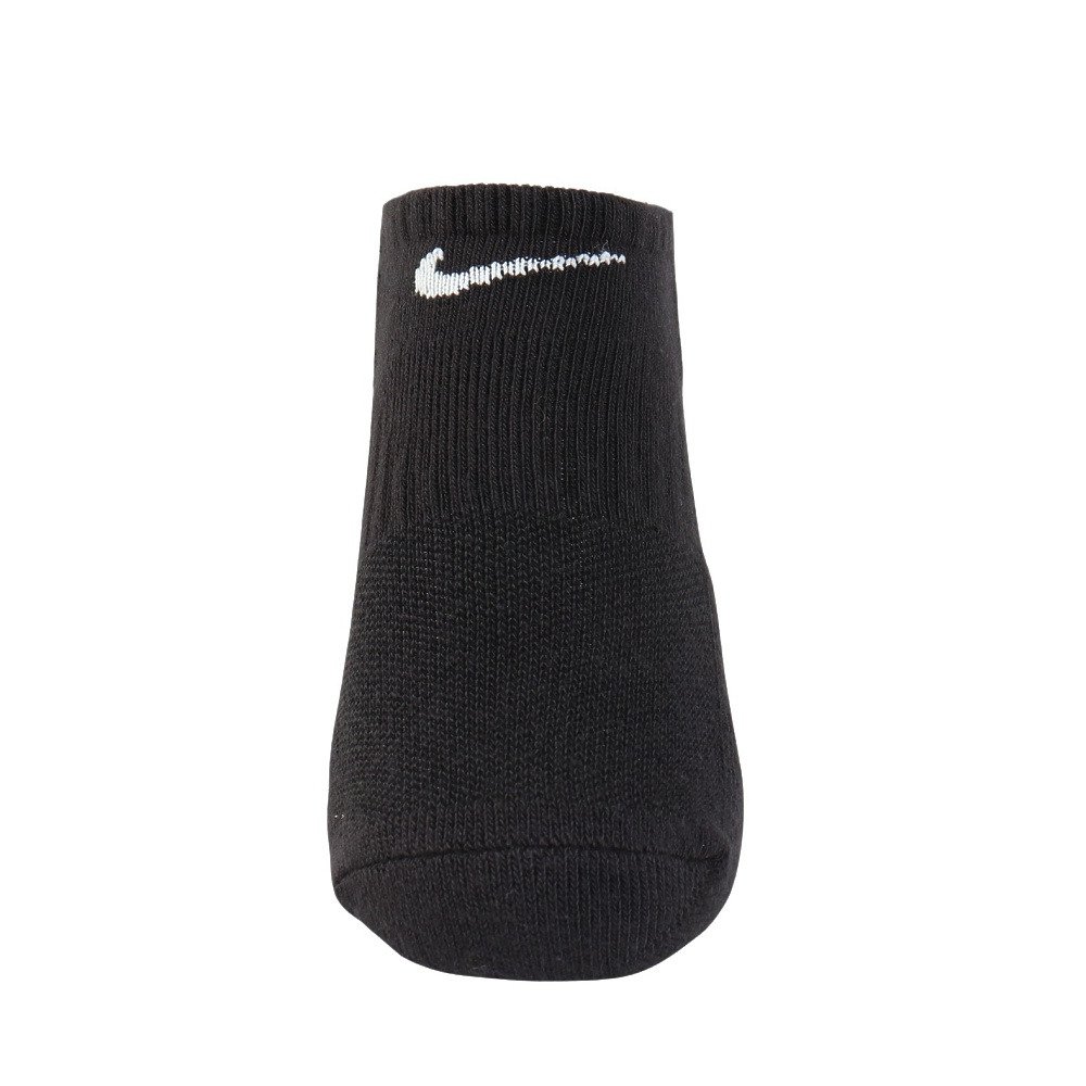 ナイキ（NIKE）（キッズ）靴下 キッズ パフォーマンス クッションド ノーショウ トレーニングソックス 6足組 黒 21-23cm SX6911-010