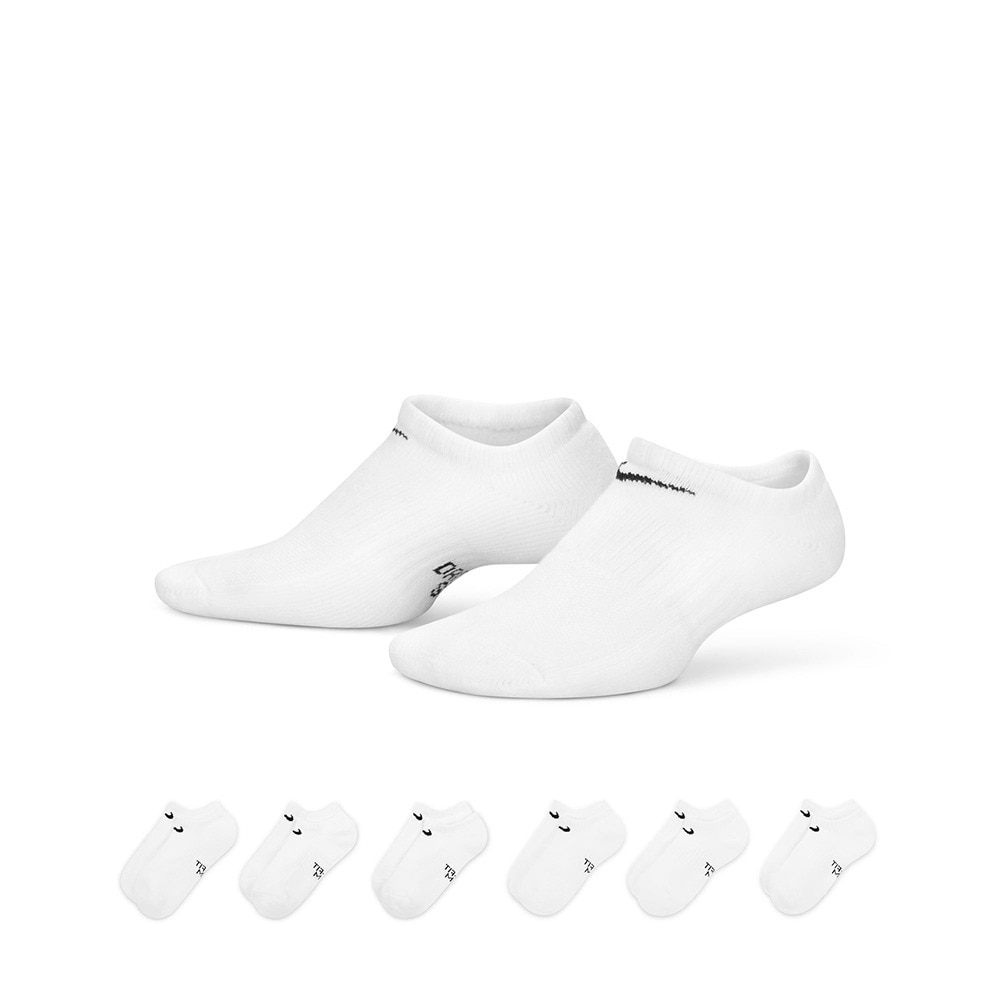 ナイキ（NIKE）（キッズ）キッズ パフォーマンス クッションド ノーショウ トレーニングソックス 6足組 SX6911-100