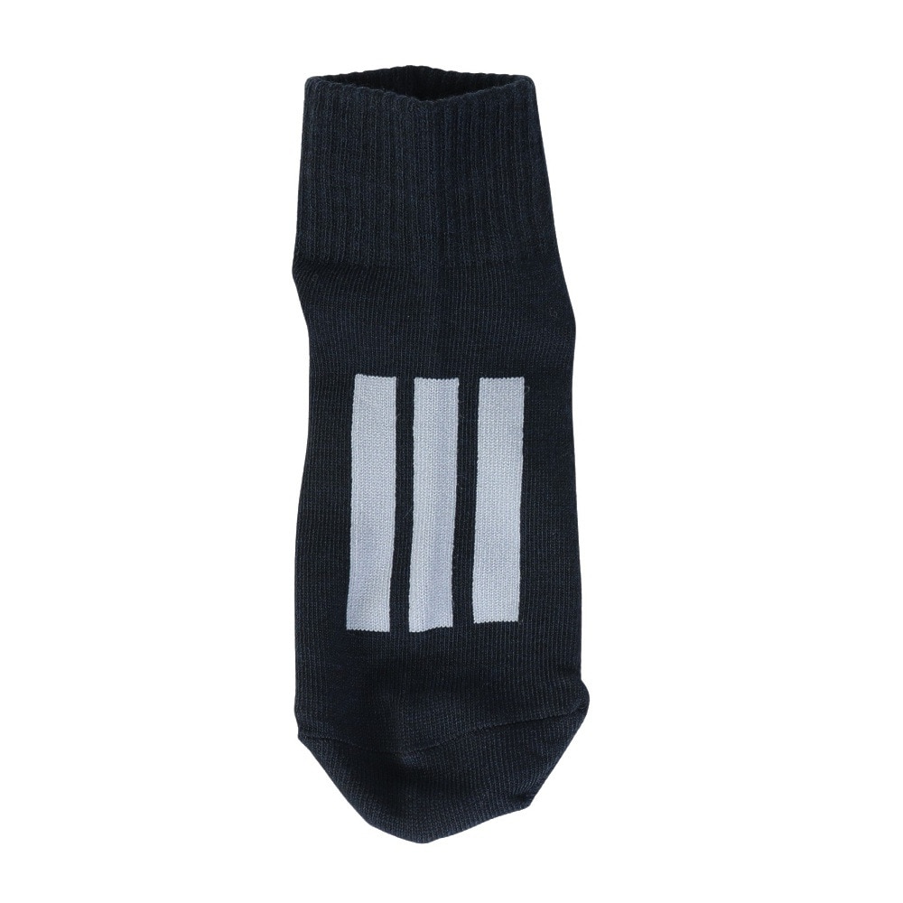 アディダス（adidas）（キッズ）ソックス 靴下 ２足組 SS-Sサイズ(19-23cm) 紺/黒 ODW26-KK8074 子供用 ２足セット ショート丈