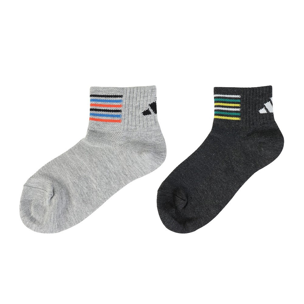アディダス（adidas）（キッズ）2足組 ソックス ODW28-KK8076