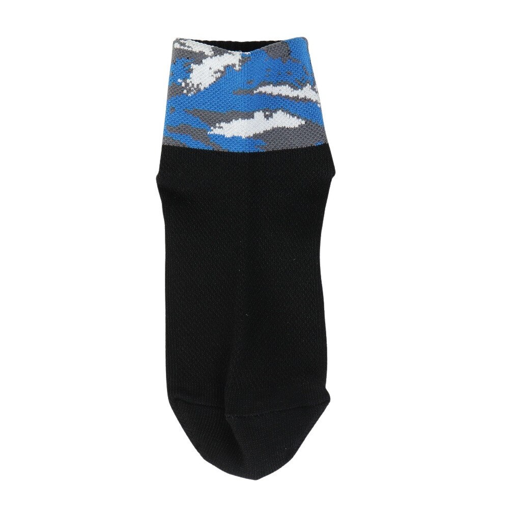 アディダス（adidas）（キッズ）ソックス 靴下 ２足組 SS-Sサイズ(19-23cm) 黒/紺 ODW31-KK8079子供用 2足セット ショート丈