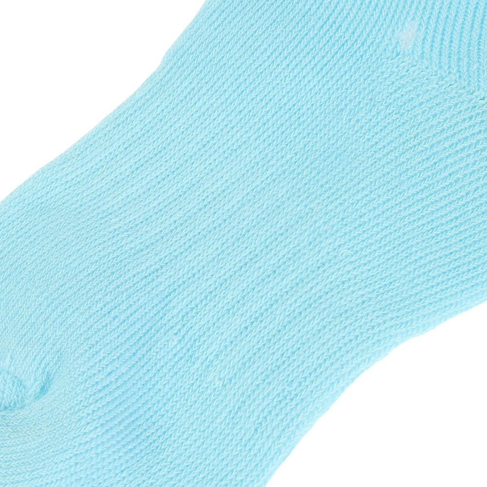 エアボーン（ARBN）（キッズ）ガールズ HEAT-X クルーソックス BLU/PUR 雪 2足組 AB43AC1592 BLU15 防寒 15cm