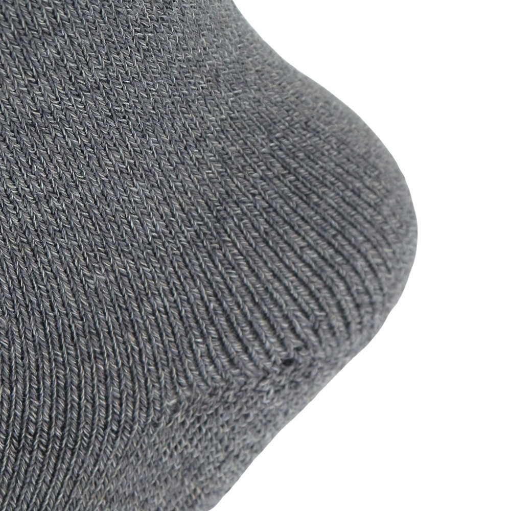 エアボーン（ARBN）（キッズ）ジュニア HEAT-X クルーソックス GRY/CGY 雪 2足組 AB43AC1593 GRY19 防寒