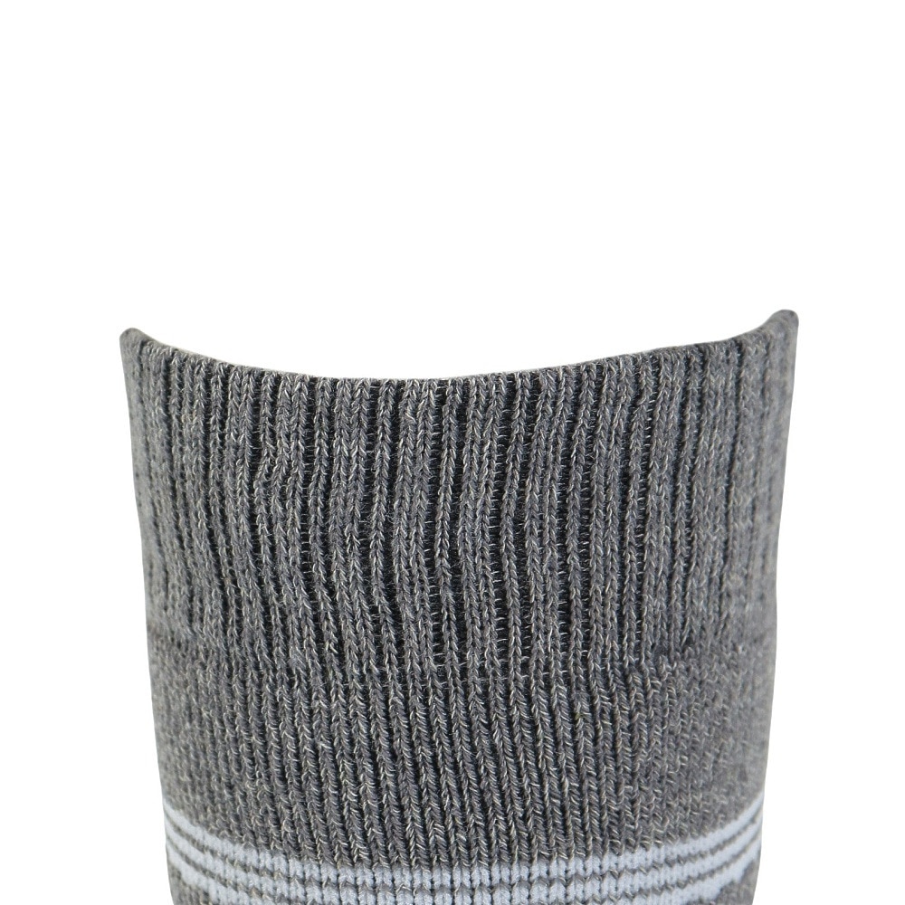 エアボーン（ARBN）（キッズ）ジュニア HEAT-X クルーソックス GRY/CGY 雪 2足組 AB43AC1593 GRY19 防寒