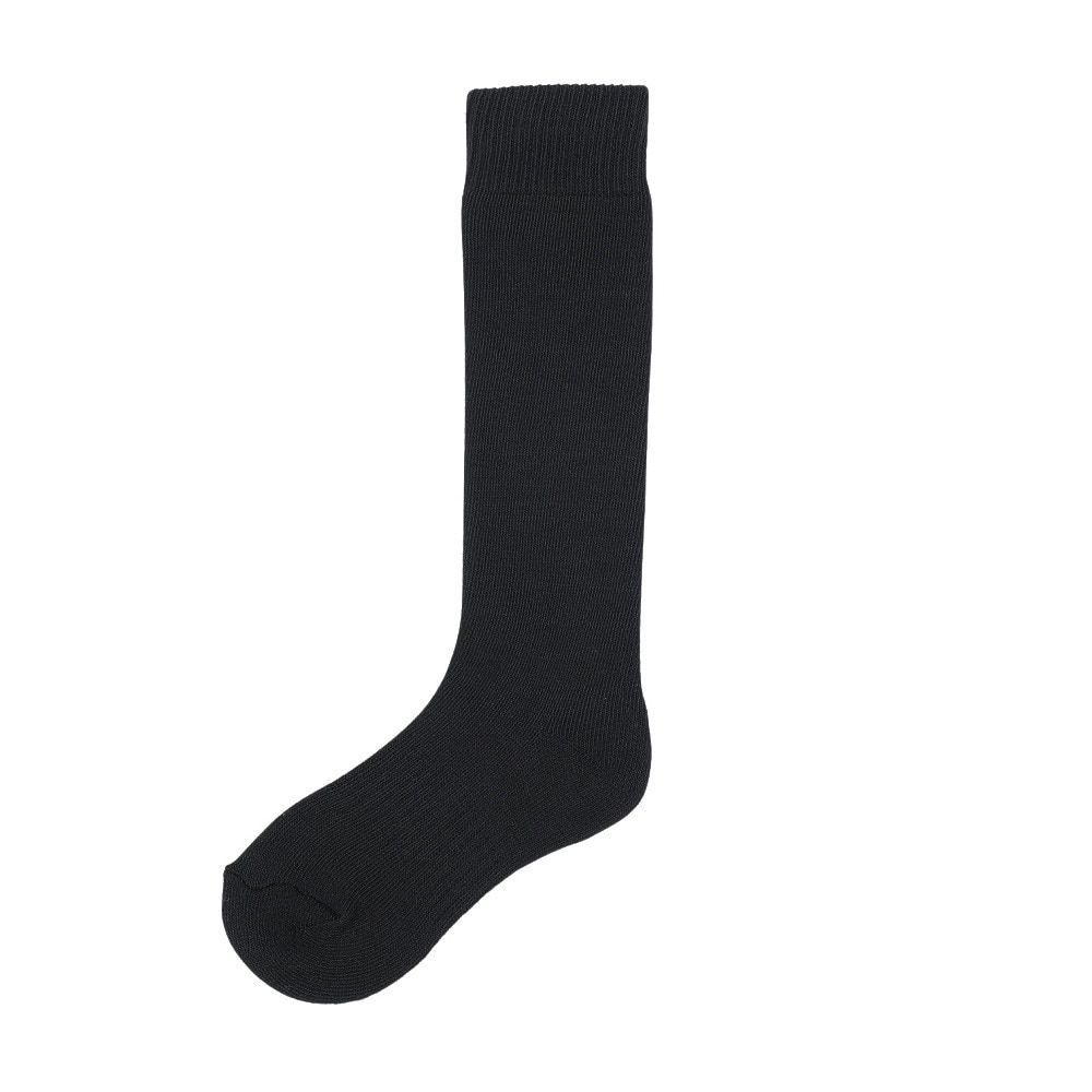 クー（Coo.）（キッズ）ジュニア ヒートクロス クルーソックス 2足組 896Q4GSA0008 BLK19 19.0-22.0cm 抗菌防臭