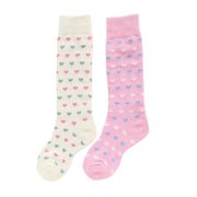 ホワイト×ピンク