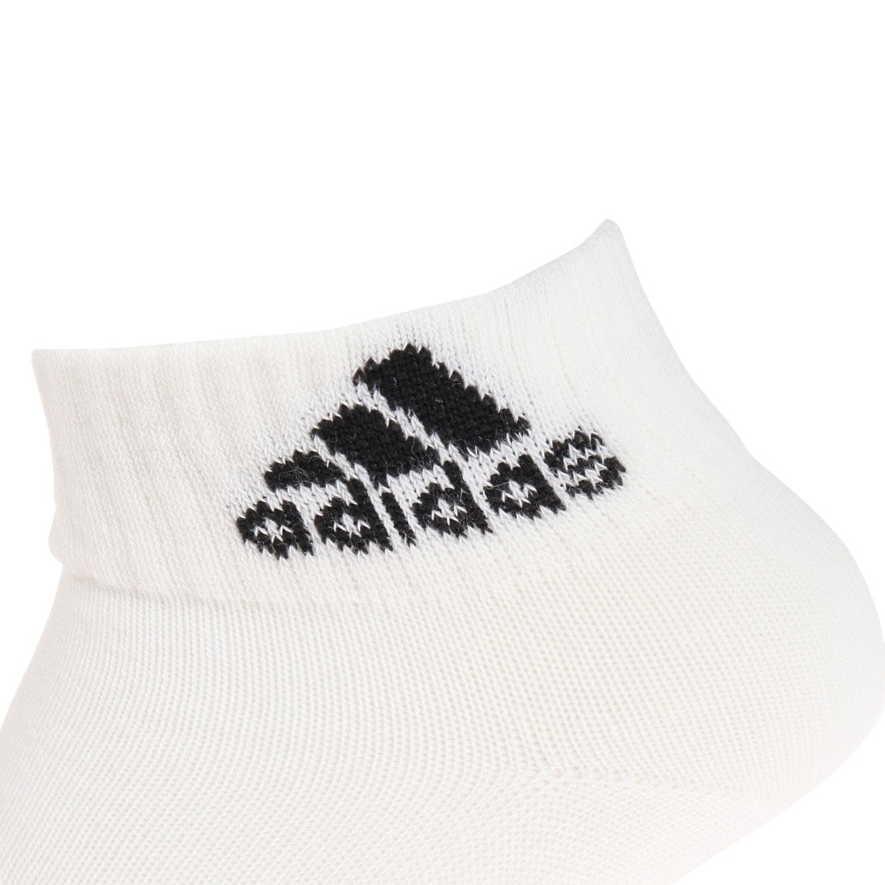 アディダス（adidas）（キッズ）薄手 軽量 アンクルソックス 3足組 EBL54-HT3468