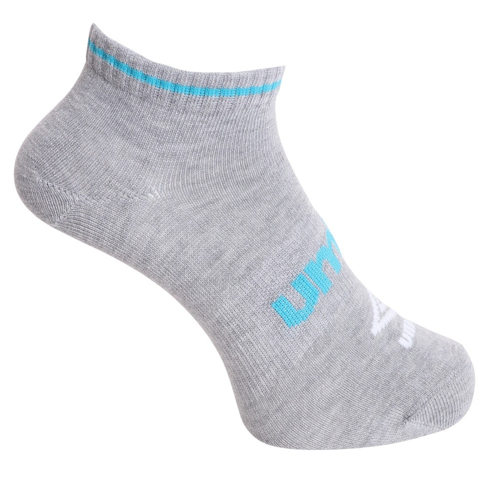 アンブロ（UMBRO）（キッズ）ジュニア 3足組 アンクルソックス UAVJB11 LGRS