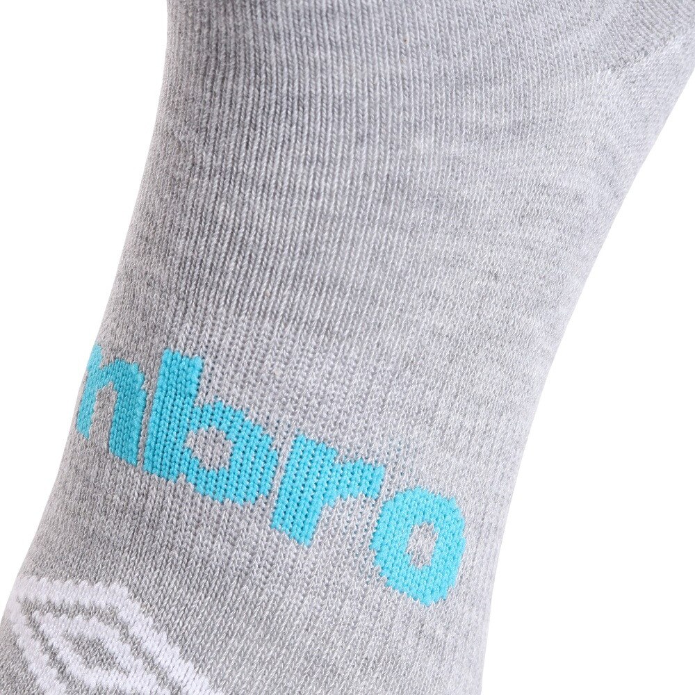 アンブロ（UMBRO）（キッズ）ジュニア 3足組 アンクルソックス UAVJB11 LGRS