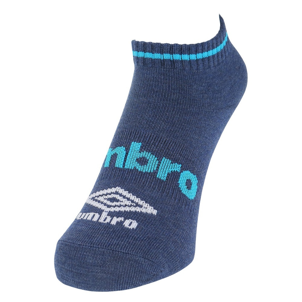 アンブロ（UMBRO）（キッズ）3足組ショートソックス UUAVJB11 NBWH