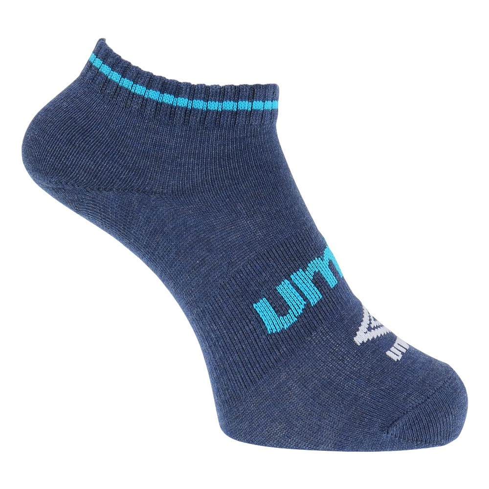 アンブロ（UMBRO）（キッズ）3足組ショートソックス UUAVJB11 NBWH