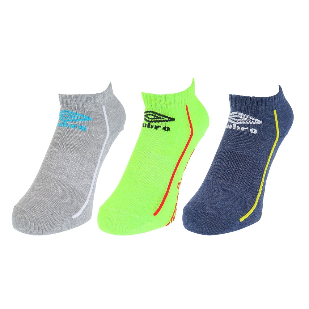 アンブロ(UMBRO)(キッズ)3足組アンクルソックス UUAVJB13 アンブロ(UMBRO)(キッズ)3足組アンクルソックス UUAVJB13