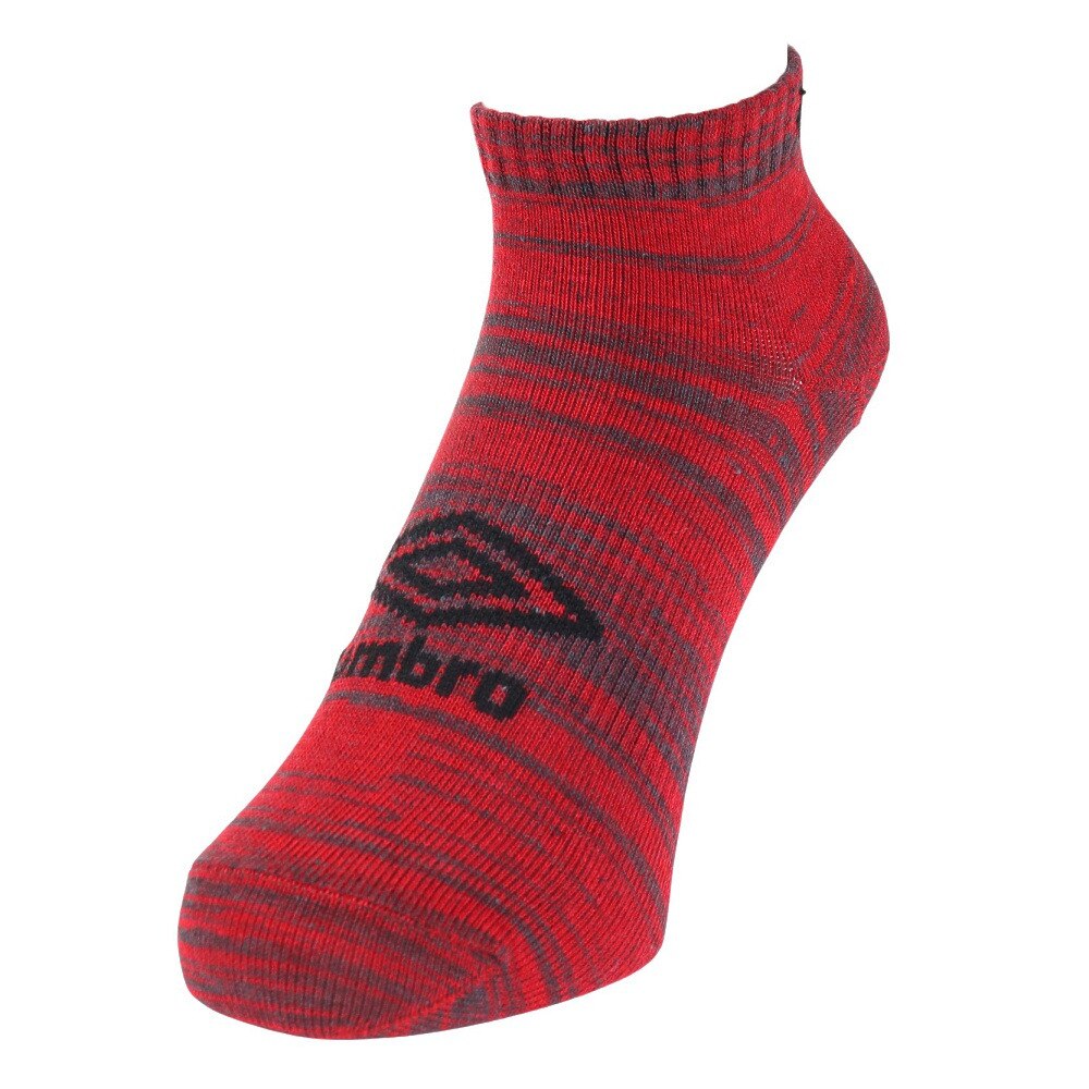 アンブロ（UMBRO）（キッズ）3足組ショートソックス UUAVJB15 MBRL