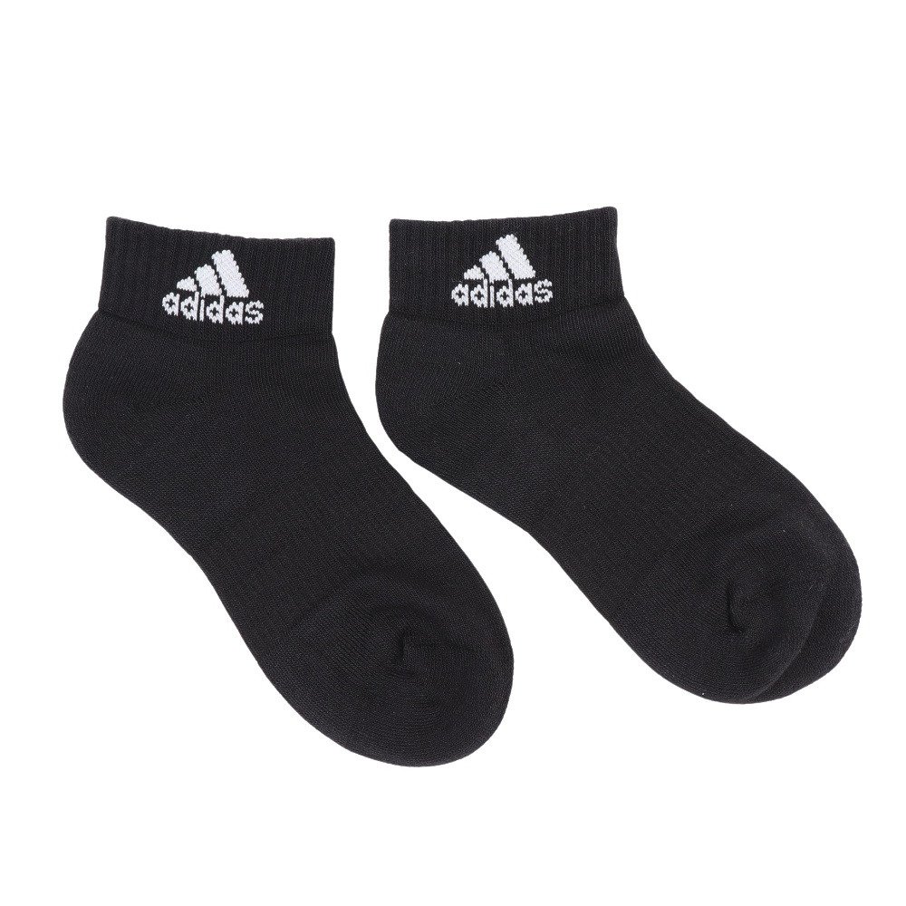 アディダス（adidas）（キッズ）クッション スポーツウェア アンクルソックス3足組 EBB63-IC1277