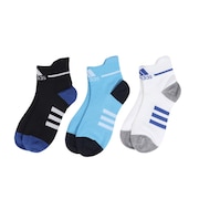 (キッズ)メッシュ キッズ アンクルソックス 3足組 JMT43