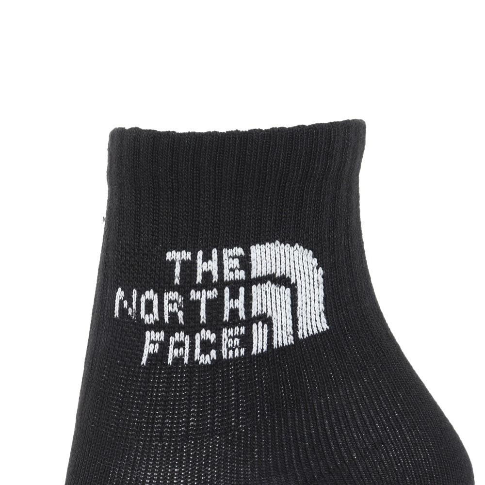 ノースフェイス（THE NORTH FACE）（キッズ）キッズ TNF ジャカード ロゴ 3足組 クルー ソックス NNJ82411 KW