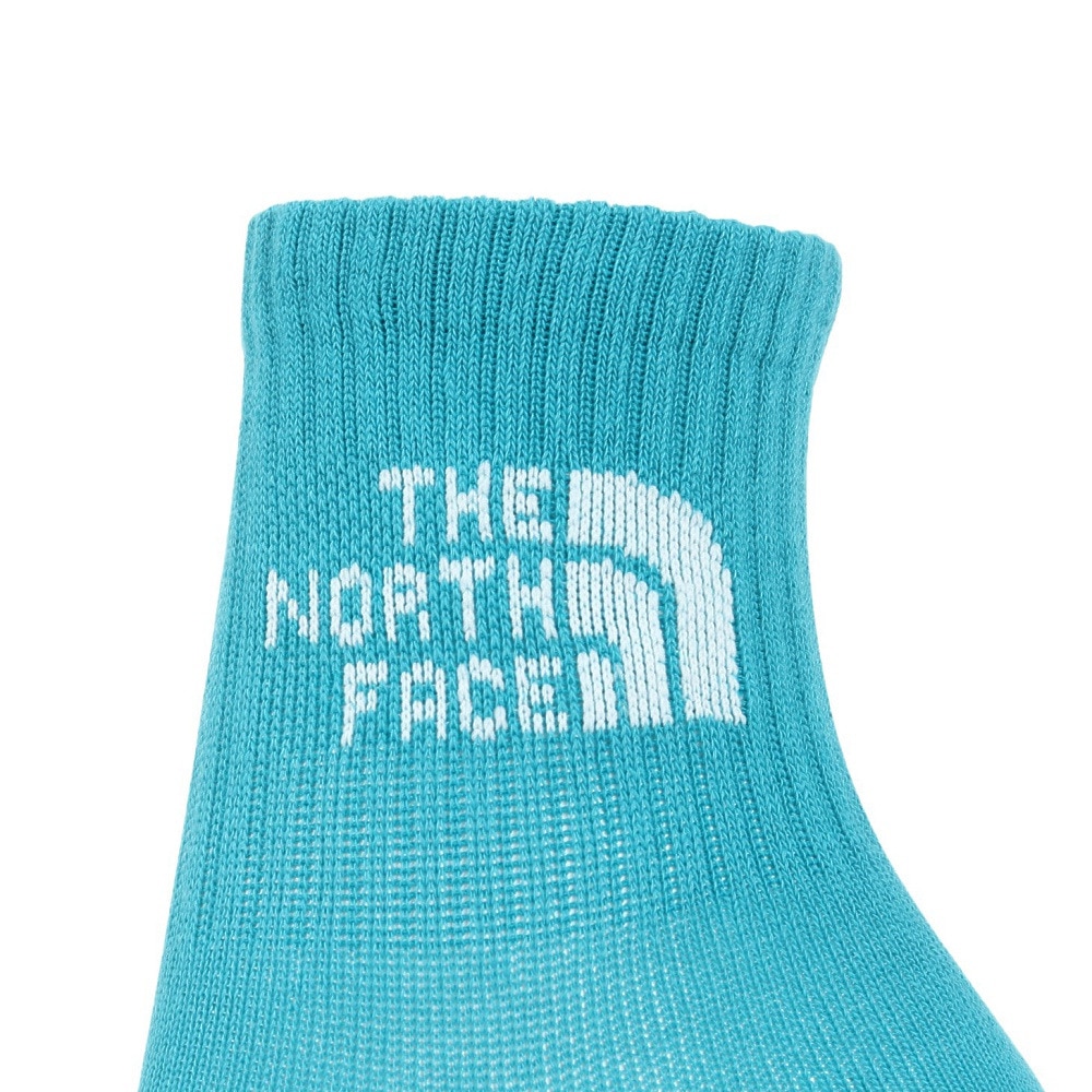 ノースフェイス（THE NORTH FACE）（キッズ）キッズ TNF ジャカード ロゴ 3足組 クルー ソックス NNJ82411 MW