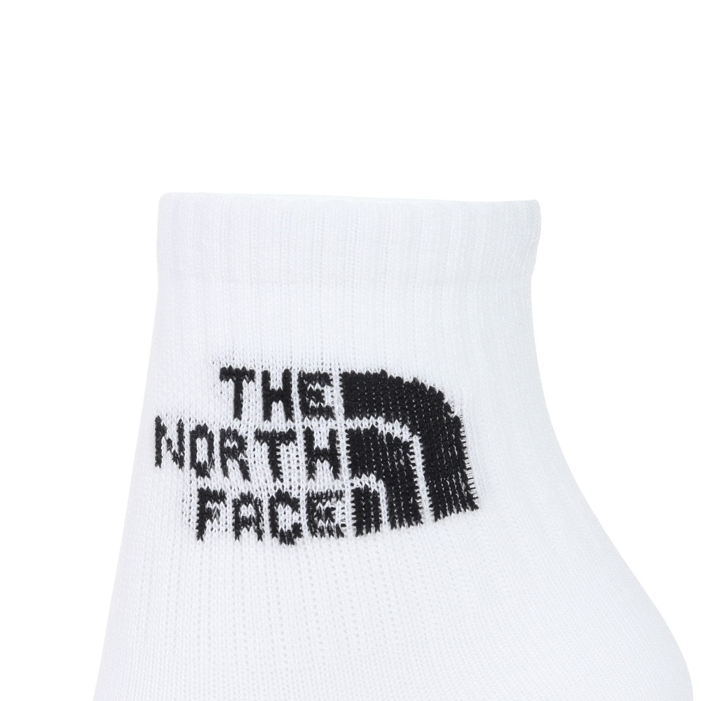 ノースフェイス（THE NORTH FACE）（キッズ）キッズ TNF ジャカード ロゴ 3足組 クルー ソックス NNJ82411 WK