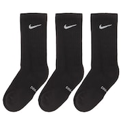 ナイキ(NIKE)(キッズ)3足組 YA パーフクッション クルーソックス SX6842-010FA18