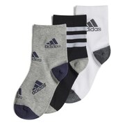 アディダス（adidas）（キッズ）グラフィックソックス 3足組 EVL11-HN5736